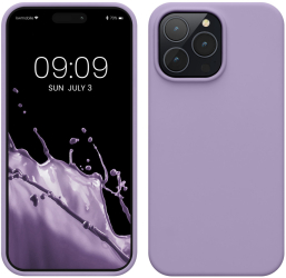 Husa Kwmobile pentru Apple iPhone 14 Pro Max Mov Silicon KWM000016NL043C 