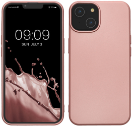 Husa Kwmobile pentru Apple iPhone 14 Roz Silicon KWM000022RV001C 