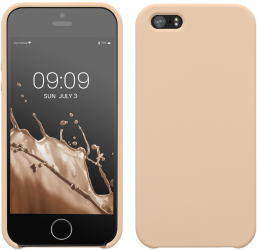 Husa Kwmobile pentru Apple iPhone 5/iPhone 5s/iPhone SE Roz Silicon KWM000008GO107C 