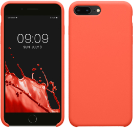 Husa Kwmobile pentru Apple iPhone 8 Plus/iPhone 7 Plus Roz Silicon KWM0000087L102C 