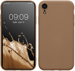 Husa Kwmobile pentru Apple iPhone XR Crem Silicon 49983.246 