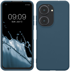 Husa Kwmobile pentru Asus Zenfone 10/Zenfone 9 Albastru Silicon KWM0000171G007C