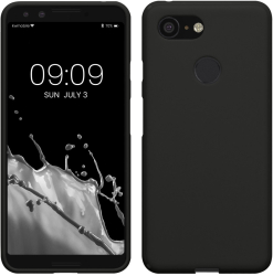 Husa Kwmobile pentru Google Pixel 3 Negru Silicon 45967.01 