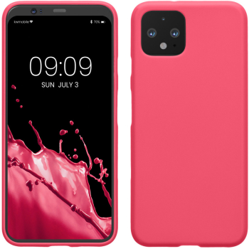 Husa Kwmobile pentru Google Pixel 4 Roz Silicon KWM000010ON015C 