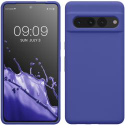 Husa Kwmobile pentru Google Pixel 7 Pro Albastru Silicon KWM0000171J041C 