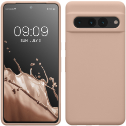 Husa Kwmobile pentru Google Pixel 7 Pro Roz deschis Silicon KWM0000171J046C 