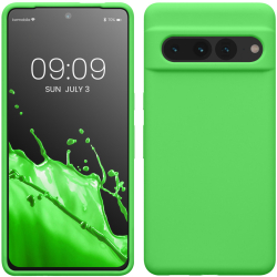 Husa Kwmobile pentru Google Pixel 7 Pro Verde Silicon KWM0000171J044C 