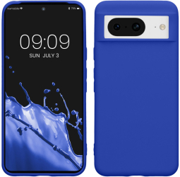 Husa Kwmobile pentru Google Pixel 8 Albastru Silicon KWM0000208H023C 