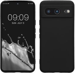 Husa Kwmobile pentru Google Pixel 8 Negru Silicon 61859.01 