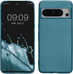 Husa Kwmobile pentru Google Pixel 8 Pro Albastru Silicon 61858.251 