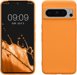 Husa Kwmobile pentru Google Pixel 8 Pro Portocaliu Silicon 61856.15 