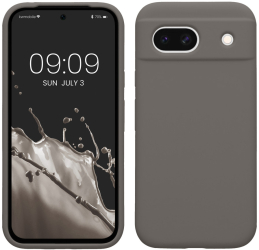 Husa Kwmobile pentru Google Pixel 8a Bej Silicon KWM000020KQ046C 