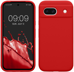 Husa Kwmobile pentru Google Pixel 8a Rosu Silicon KWM000020KQ033C 