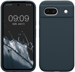 Husa Kwmobile pentru Google Pixel 8a Verde inchis Silicon KWM000020KQ016C 