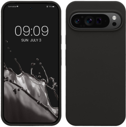 Husa Kwmobile pentru Google Pixel 9 Pro XL Negru Silicon KWM000020PV037C 