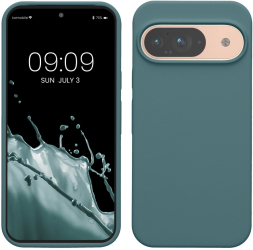 Husa Kwmobile pentru Google Pixel 9/Pixel 9 Pro Verde deschis Silicon KWM000020PI023C 