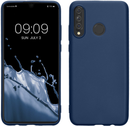 Husa Kwmobile pentru Huawei P30 Lite Albastru Silicon KWM000009NH064C 