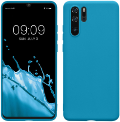 Husa Kwmobile pentru Huawei P30 Pro Albastru Silicon KWM000009MI026C 