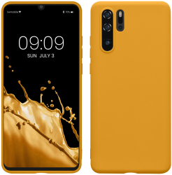 Husa Kwmobile pentru Huawei P30 Pro Galben Silicon KWM000009MI025C 