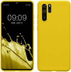 Husa Kwmobile pentru Huawei P30 Pro Galben Silicon KWM000009MI030C 