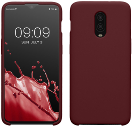 Husa Kwmobile pentru OnePlus 6T Violet Silicon KWM000009BL038C 