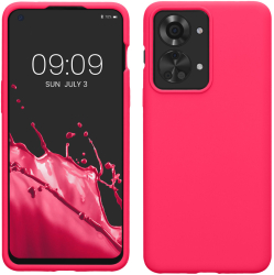 Husa Kwmobile pentru OnePlus Nord 2T Roz Silicon KWM000016CQ022C 