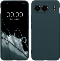 Husa Kwmobile pentru OnePlus Nord 4 Verde inchis Silicon KWM000022VI002C 