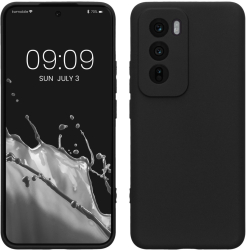 Husa Kwmobile pentru OPPO Reno12 Negru Silicon KWM000020QO001C 