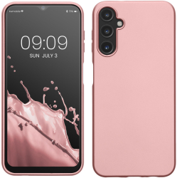 Husa Kwmobile pentru Samsung Galaxy A14 5G Roz Silicon 61163.31 