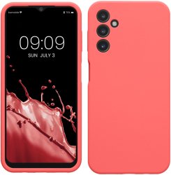 Husa Kwmobile pentru Samsung Galaxy A14 5G Roz Silicon KWM000018GD045C 