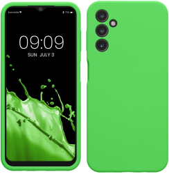 Husa Kwmobile pentru Samsung Galaxy A14 5G Verde Silicon KWM000018GD043C 