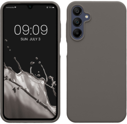Husa Kwmobile pentru Samsung Galaxy A15 5G Bej Silicon KWM000021MF008C 