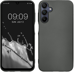 Husa Kwmobile pentru Samsung Galaxy A15 5G Gri Silicon KWM000021MJ009C