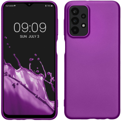 Husa Kwmobile pentru Samsung Galaxy A23/Galaxy A23 5G Violet Silicon 57955.24 