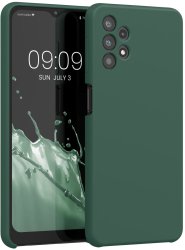 Husa Kwmobile pentru Samsung Galaxy A32 5G Verde Silicon 54336.166 