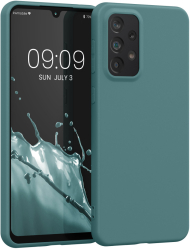 Husa Kwmobile pentru Samsung Galaxy A33 5G Verde deschis Silicon KWM000015FQ011C 