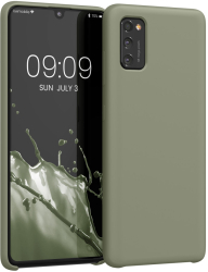 Husa Kwmobile pentru Samsung Galaxy A41 Verde deschis Silicon 52301.172 