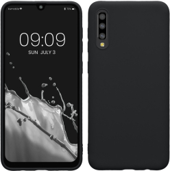 Husa Kwmobile pentru Samsung Galaxy A50 Albastru inchis Silicon KWM000009SZ021C 