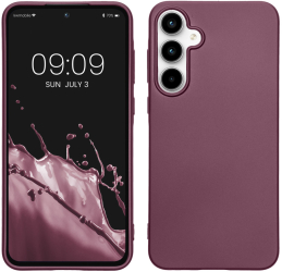 Husa Kwmobile pentru Samsung Galaxy A55 5G Albastru Silicon KWM000021MI011C 