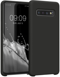 Husa Kwmobile pentru Samsung Galaxy S10 Gri inchis Silicon KWM000009QK056C 