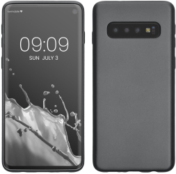 Husa Kwmobile pentru Samsung Galaxy S10 Gri Silicon 47452.232 