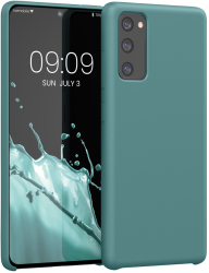 Husa Kwmobile pentru Samsung Galaxy S20 FE Verde Silicon 53605.206 