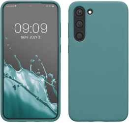 Husa Kwmobile pentru Samsung Galaxy S23 Plus Verde Silicon 60274.206 