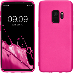 Husa Kwmobile pentru Samsung Galaxy S9 Roz Silicon KWM000008TO009C 