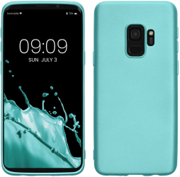 Husa Kwmobile pentru Samsung Galaxy S9 Verde deschis Silicon KWM000008TO011C 