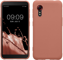 Husa Kwmobile pentru Samsung Galaxy Xcover 5 Roz Silicon KWM000012NV036C 