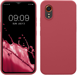 Husa Kwmobile pentru Samsung Galaxy Xcover 7 Roz inchis Silicon KWM000021WB010C 