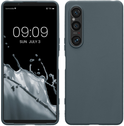 Husa Kwmobile pentru Sony Xperia 1 VI Verde inchis Silicon KWM000021TR002C 