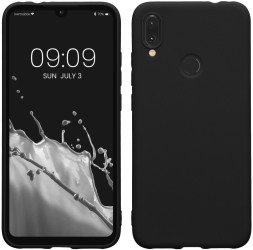 Husa Kwmobile pentru Xiaomi Redmi Note 7/Note7 Pro Negru Silicon KWM000009UH006C 