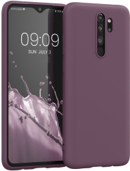 Husa Kwmobile pentru Xiaomi Redmi Note 8 Pro Mov Silicon KWM000010MT043C 